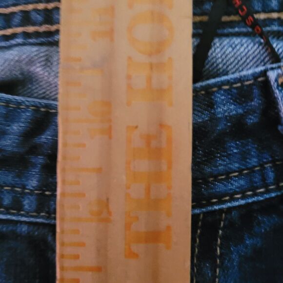 AG Adriano Goldschmied Jeans Mens 32x34 The Prime Blue Bootcut Flare Leg Denim - Picture 5 of 16